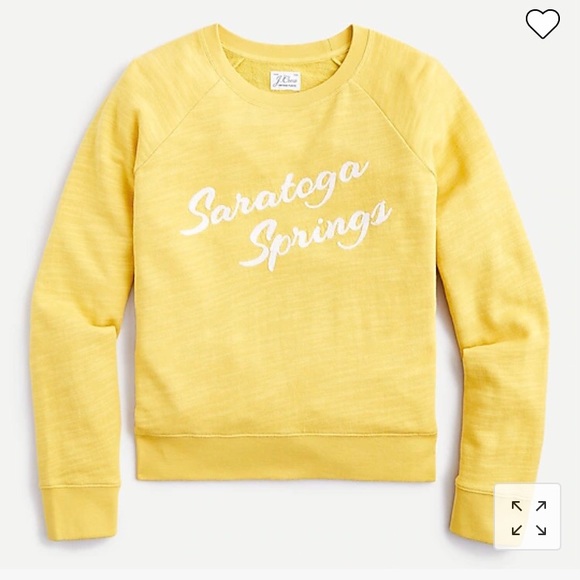 J. Crew Saratoga Spring Sweatshirt in Vintage Cotton Terry - Picture 2 of 4